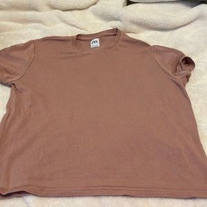 Zara knitted shirt